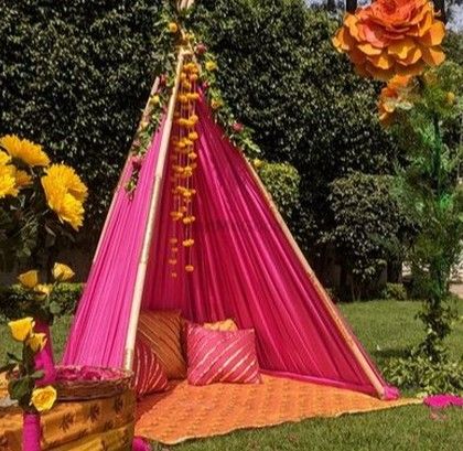 Decor by Aditya - Event Design & Decoration Vibrant Haldi & Mehendi Ceremonies photo 57