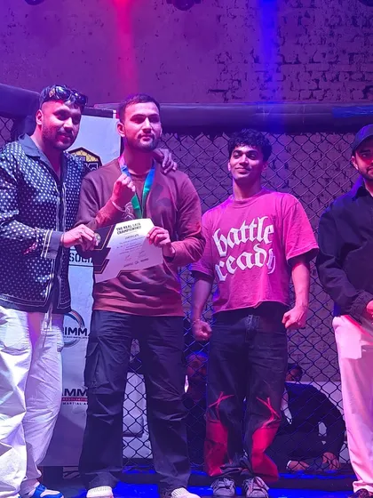 Another win for the team. Mohit gets his silver medal, a hard-fought battle that showed immense heart. Even in setbacks, we find lessons and fuel for the next fight.