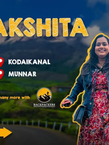 Another graphic celebrating our repeat traveler Akshita. Our community is built by people like her.