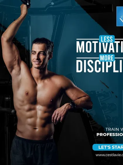 We believe in less motivation, more discipline. True transformation comes from the daily commitment to show up, and our professional trainers are here to help you build that habit.