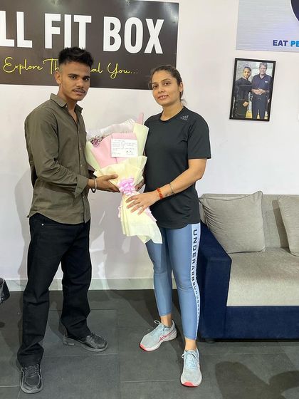 Another shot celebrating my client's victory. Success in lifting is a team effort.