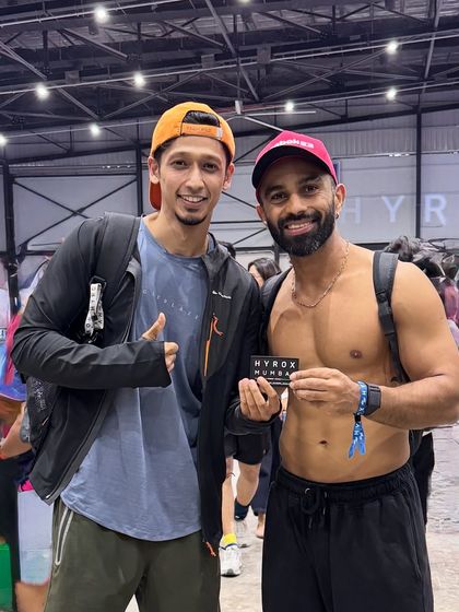 Another happy client at the HYROX race. My goal is to make sure every person I coach feels prepared, confident, and ready to give their best performance on race day.