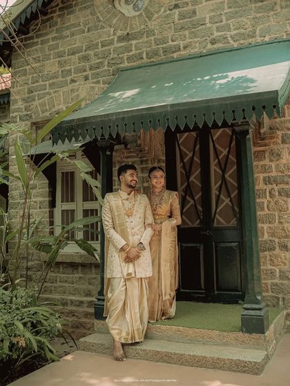 Bangalore Photographers - Pre-Wedding & Couple Photoshoots Grand Celebrations: Elegant Couple Portraits photo 19