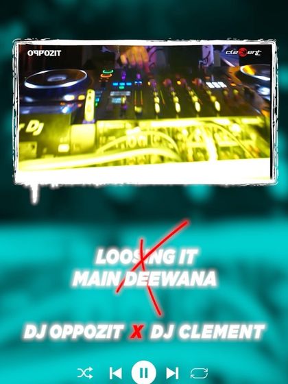 A promotional graphic for my 'Losing It' x 'Main Deewana' collaboration. This is the kind of high-energy, exclusive content DJs can expect from me.