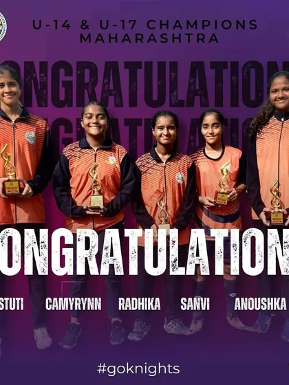 Congratulations to our U14 and U17 players who represented Maharashtra and brought home championship titles.
