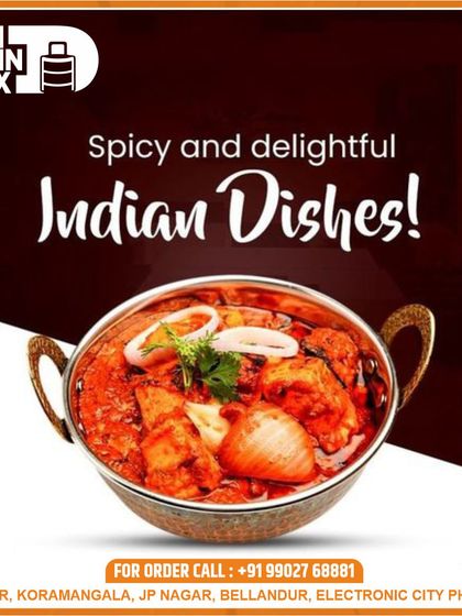 I serve spicy and delightful Indian dishes that are cooked with love. This kadai-style curry is a testament to the authentic and bold flavours you can expect from my kitchen.
