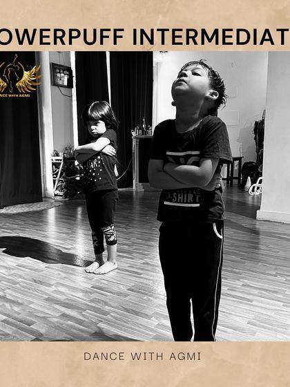 The attitude and confidence of our young dancers are just as important as their technique. Here, they're learning to command the stage.
