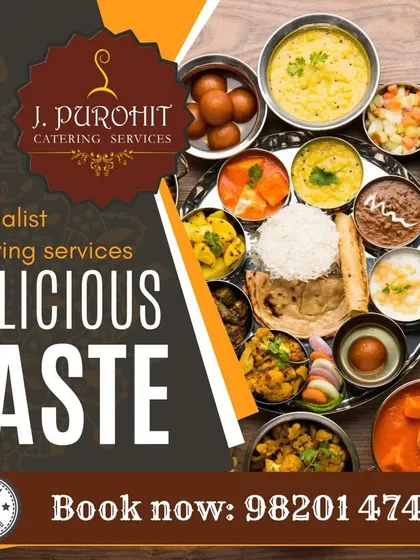 I specialize in creating delicious and authentic culinary experiences. This graphic shows a traditional Indian thali, representing the diverse and flavorful taste I deliver.