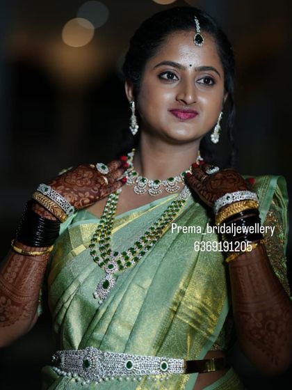 Prema - Bridal Jewellery Rental Happy Brides: Sparkling AD & Stone Sets photo 17