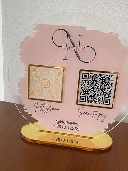 The Party Glitter - Custom Business Branding & Marketing Materials Custom QR Code & Payment Stands photo 7