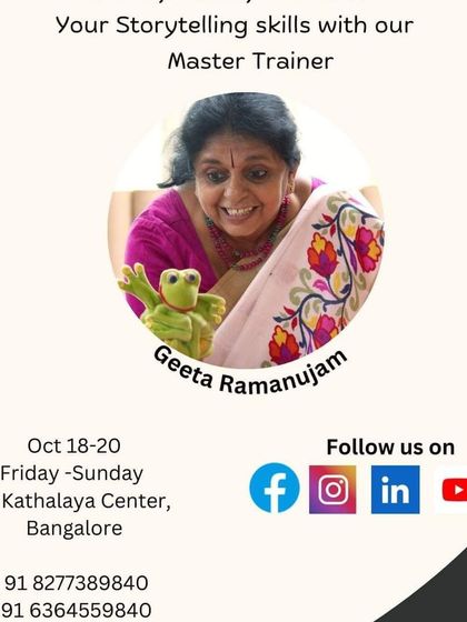 A final call for my experiential course in Bangalore. This is your last chance to register for this 3-day workshop on voice projection, body language, and movement.