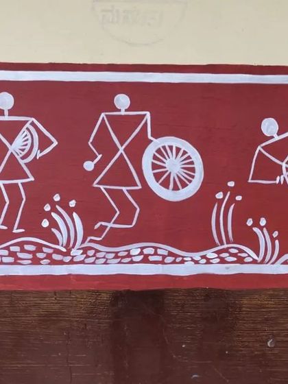 Sharan Ediga - Warli Folk Art Murals Community & Public Art photo 8