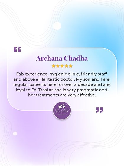 We are grateful for this review from a loyal patient of over a decade. It reflects our commitment to providing a hygienic clinic, a friendly team, and pragmatic, effective treatments for the entire family.