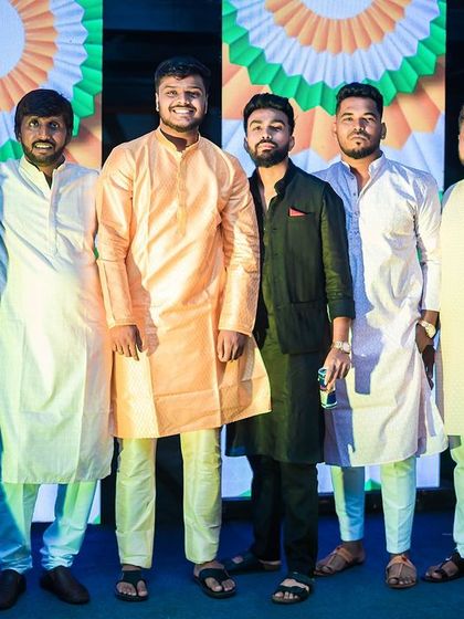 Ethnic Day at Sunburn was a huge success. It was great to see everyone dressed in traditional wear, celebrating our culture with a modern party twist. Here I am with the team.
