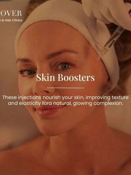 Skin boosters are injections that nourish your skin from the inside out. They improve texture and elasticity for a natural, glowing complexion.