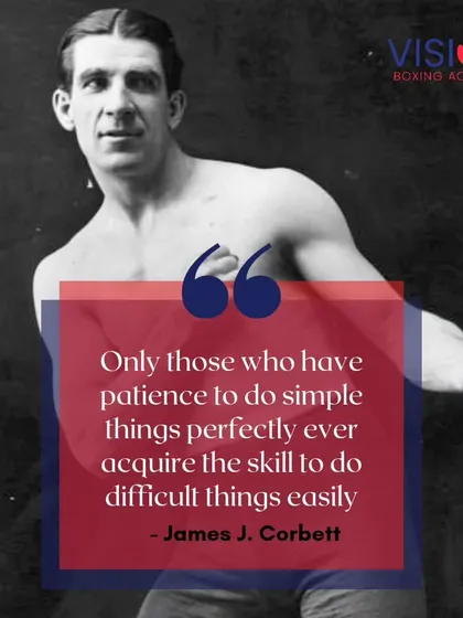 As James J. Corbett said, patience in mastering the simple things is what allows you to do difficult things easily. We perfect the fundamentals until they are second nature.