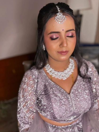 Makeovers by Mahalakshmi - Special Occasion Makeup Reception & Sangeet Glam photo 29
