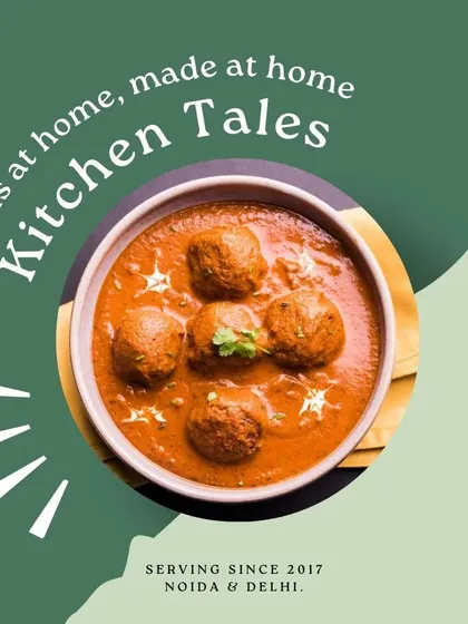 We believe in honest, simple food made with love. This bowl of Malai Kofta, cooked in a rich and creamy gravy, is a perfect example of the comforting North Indian dishes we prepare. We have been serving our community in Noida and Delhi since 2017.