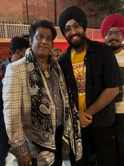 A memorable moment with the legendary Sufi singer Master Saleem Ji. Being part of the wider music community and connecting with masters of the craft is an inspiration I share with my students.