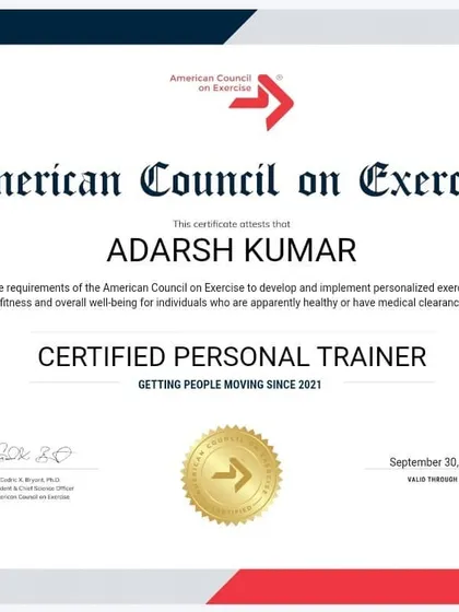 Knowledge is the foundation of effective coaching. I am a Certified Personal Trainer through the American Council on Exercise (ACE), ensuring my methods are based on proven, scientific principles for safety and results.