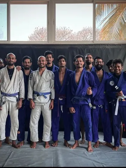 Our strong Saturday squad after a tough Gi session. Congratulations to the students who were promoted; the hard work continues.