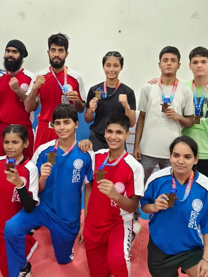 Our team of champions after the National Kickboxing Championships. I am incredibly proud of our female fighters and their achievements.