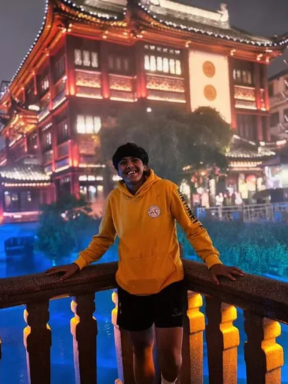 Celebrating our tournament win by exploring the beautiful Yuyuan Old Street at night. The perfect way to end a successful tour.