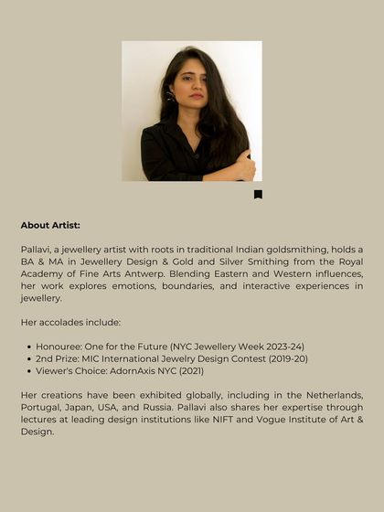 More details about our 'Cast Your Jewel' workshop, where you'll learn to shape, melt, and cast your vision into silver.