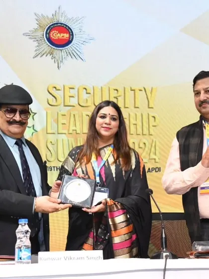 Being recognized at the 19th Security Leadership Summit for my work in women's security was a profound honor. It reinforces my belief that legal statutes are the bedrock of creating a safer society for women, and I am committed to strengthening and advocating for these frameworks.