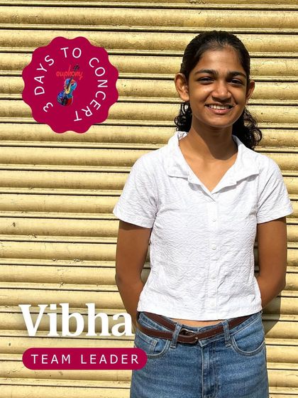 Meet Vibha, a Grade 4 keyboardist and Team Leader. She brings a unique synergy to her team, creating a harmonious blend of skillful keyboard arrangements.
