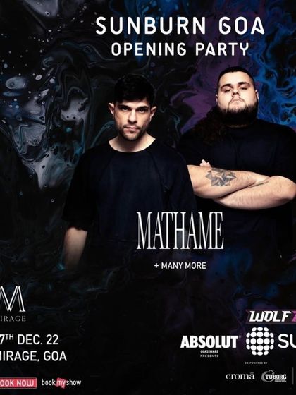 Another look at the Sunburn Goa opening party with Mathame. Being part of these massive events is what drives me to keep pushing my sound forward.