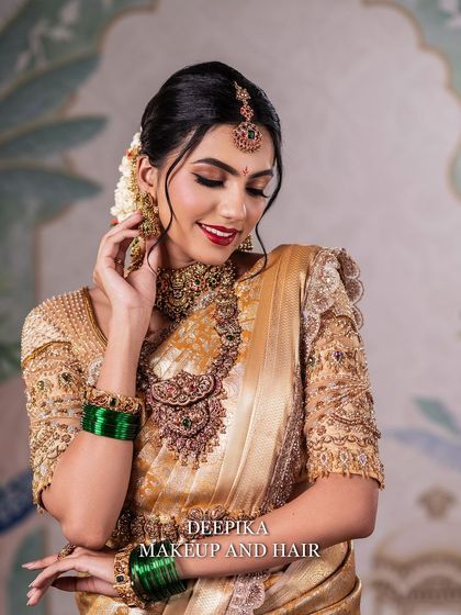 Deepika Makeup and Hair - Makeup & Hair for Weddings & Special Occasions South Indian Bridal Glam photo 31