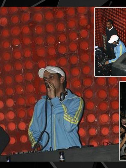 A throwback shot of me on the mic at Fuga. The energy in these clubs was legendary, and it shaped my approach to controlling a crowd.