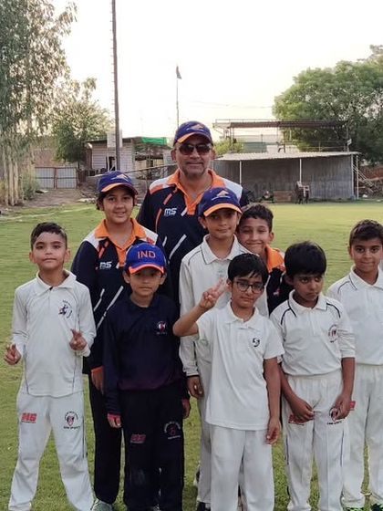 Spending quality time with our young trainees after a session. It is important for me to connect with them, check on their progress, and keep their spirits high.