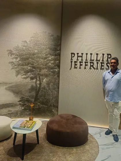 I had the pleasure of attending a private preview at Phillip Jeffries’ Singapore flagship showroom. I bring these exclusive international collections directly to my clients in Mumbai at my Raghuvanshi Mills space.
