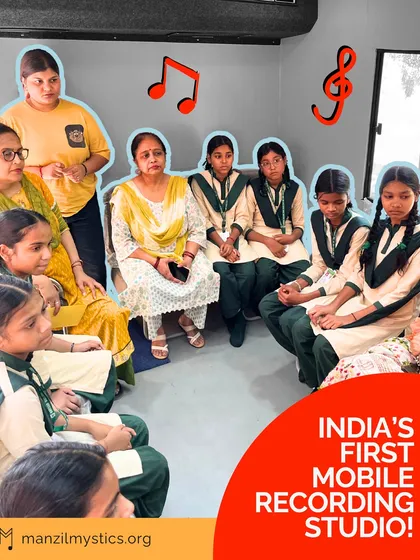 We believe music education should have no boundaries. This is our Music Bus, India's first mobile recording studio and classroom, designed to bring high-quality, hands-on learning directly to communities and aspiring artists.