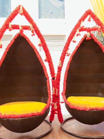 Vibrant Haldi & Mehndi Functions photo 42