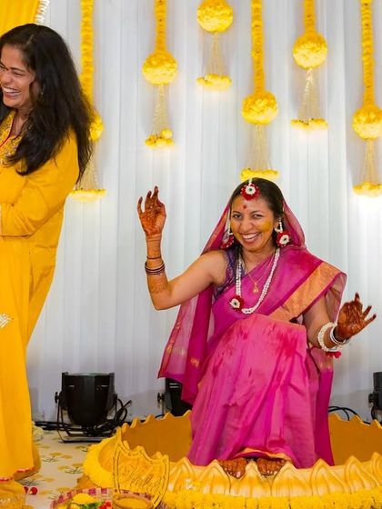 Vibrant Haldi & Mehndi Fun photo 16