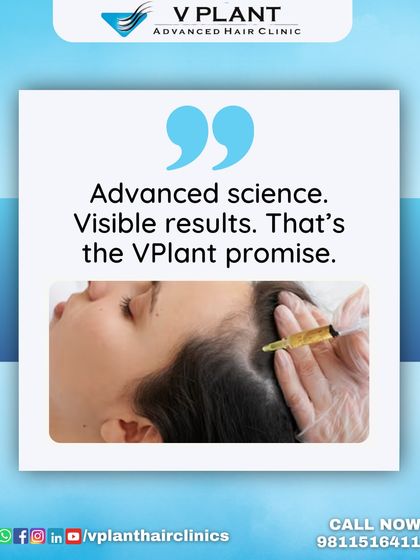 Our promise is simple: advanced science and visible results. We leverage the latest in hair restoration technology to ensure that every treatment plan we create delivers tangible, confidence-boosting outcomes for our clients.