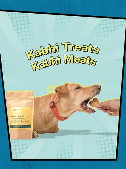 Kabhi Treats, Kabhi Meats. Our heart-shaped treats are the perfect way to show your #GharKaBaccha some love, Valentine's Day or any day.