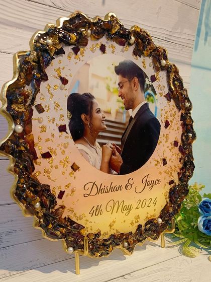 Flicker Colors - Keepsake & Memory Preservation Wedding Varmala Frames: Your Story, Encased Forever photo 28