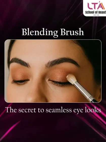 The Blending Brush is the secret to seamless, professional looking eye makeup. Mastering this tool is key to creating soft gradients and beautifully blended eyeshadow looks.