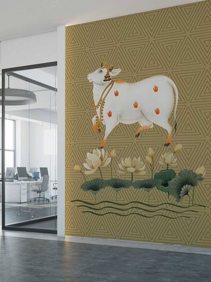 Best of Bharat - Custom Wallpaper & Installation Traditional & Cultural Designs photo 19