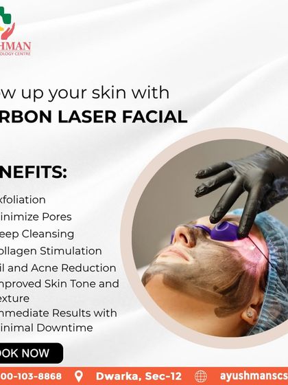 The Carbon Laser Facial offers numerous benefits, including exfoliation, minimized pores, deep cleansing, and collagen stimulation. It's an excellent choice for reducing oil and acne with immediate results and minimal downtime.