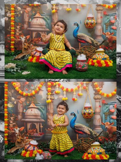 Janmashtami Mini-Sessions: Little Krishnas & Radhas photo 10
