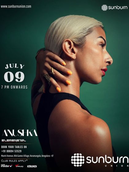 My first time playing at Sunburn Union in Bengaluru. It's always great to connect with a new crowd.