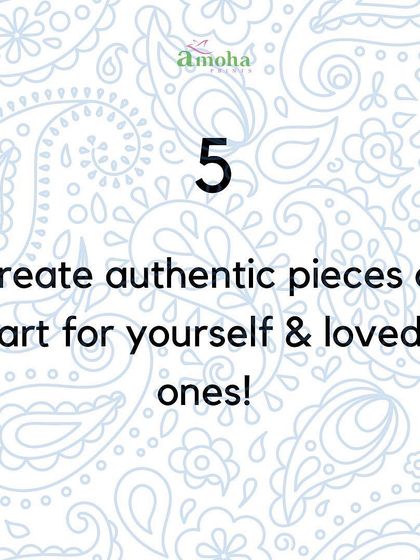 Amoha Prints - Block Printing Workshops & Art Classes A Mindful Craft: Benefits of Printing photo 10