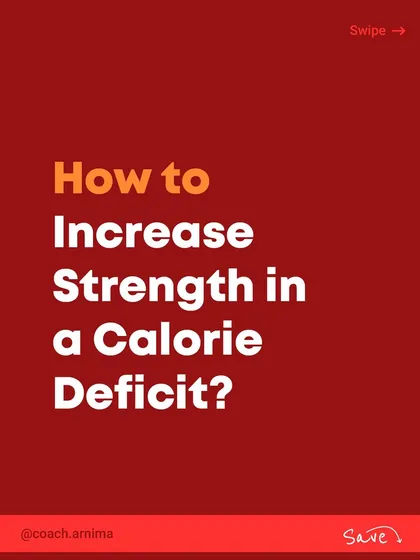 How to maintain strength in a calorie deficit. This guide covers the importance of high protein intake, avoiding overtraining, and keeping deficit periods short and manageable.