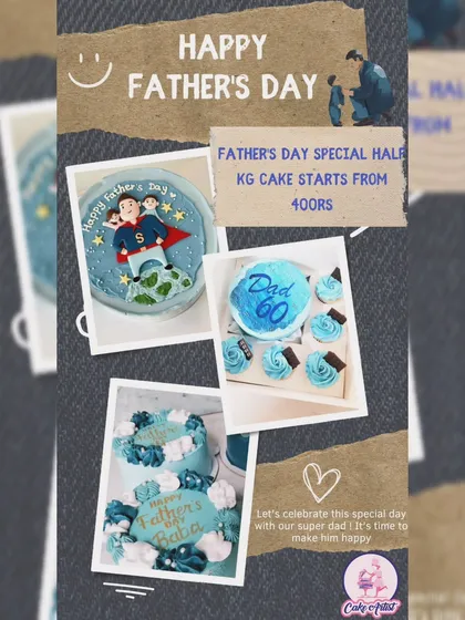 Dads are the best! Here are some more Father's Day cake ideas to make your hero feel special.