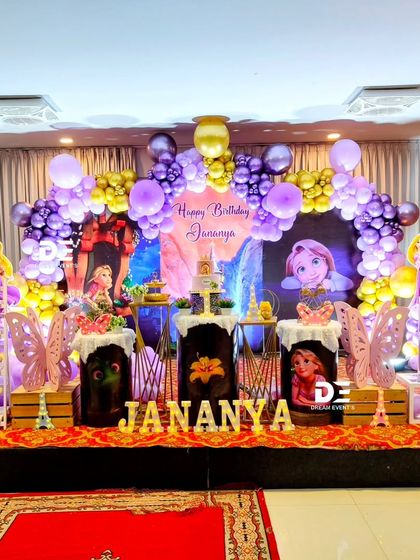 Dream Events - Kids' Birthday Party Decoration Princesses, Unicorns & Mermaids photo 21